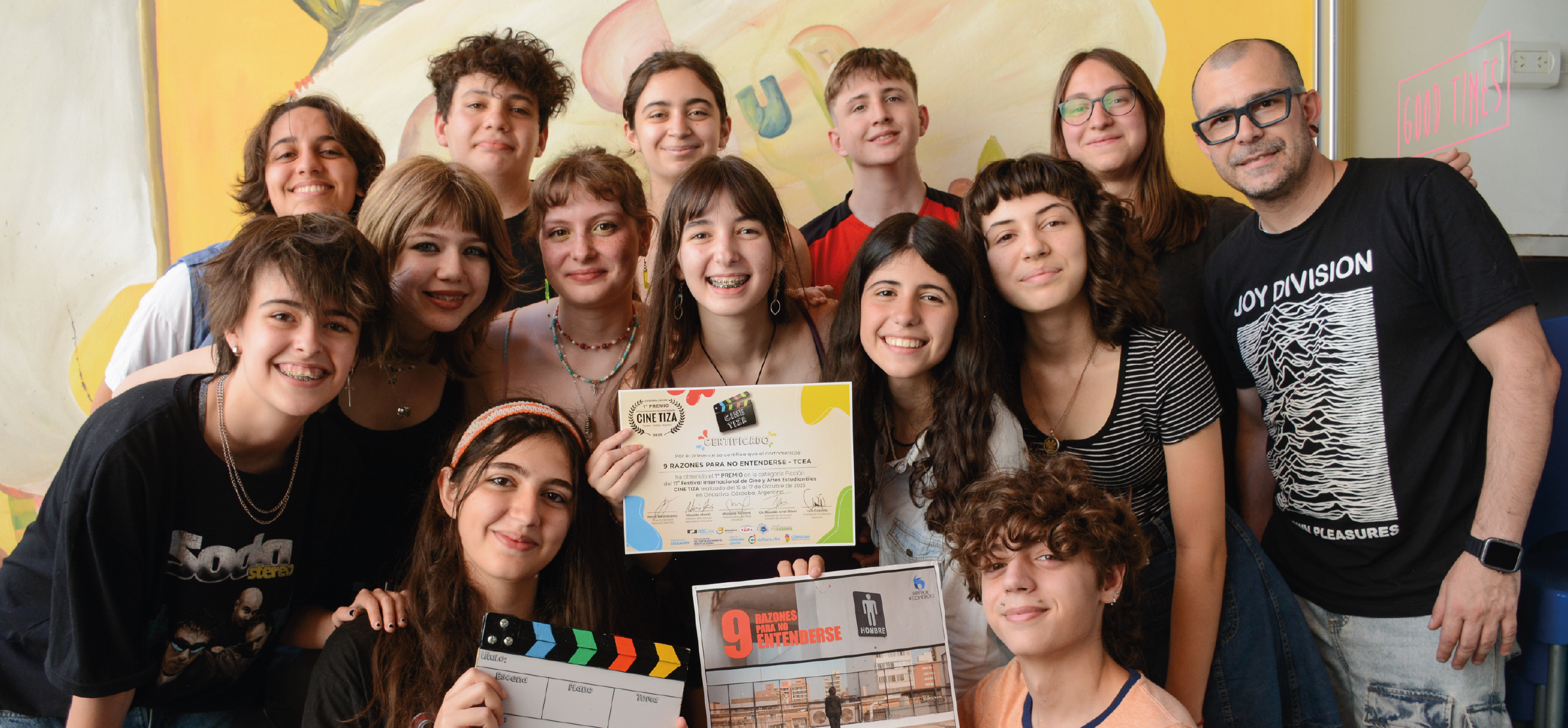 Primer Puesto en el Festival Cine Tiza