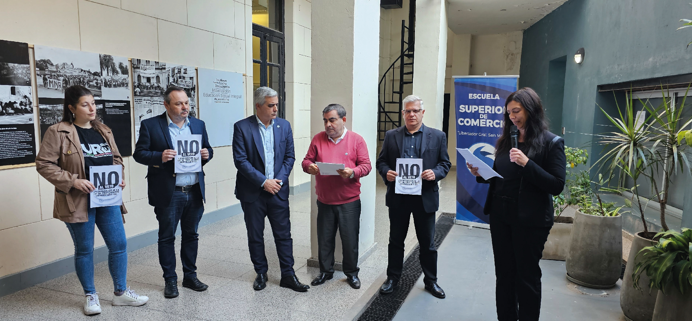 Muestra Itinerante “El Movimiento estudiantil de la Universidad a la calle”