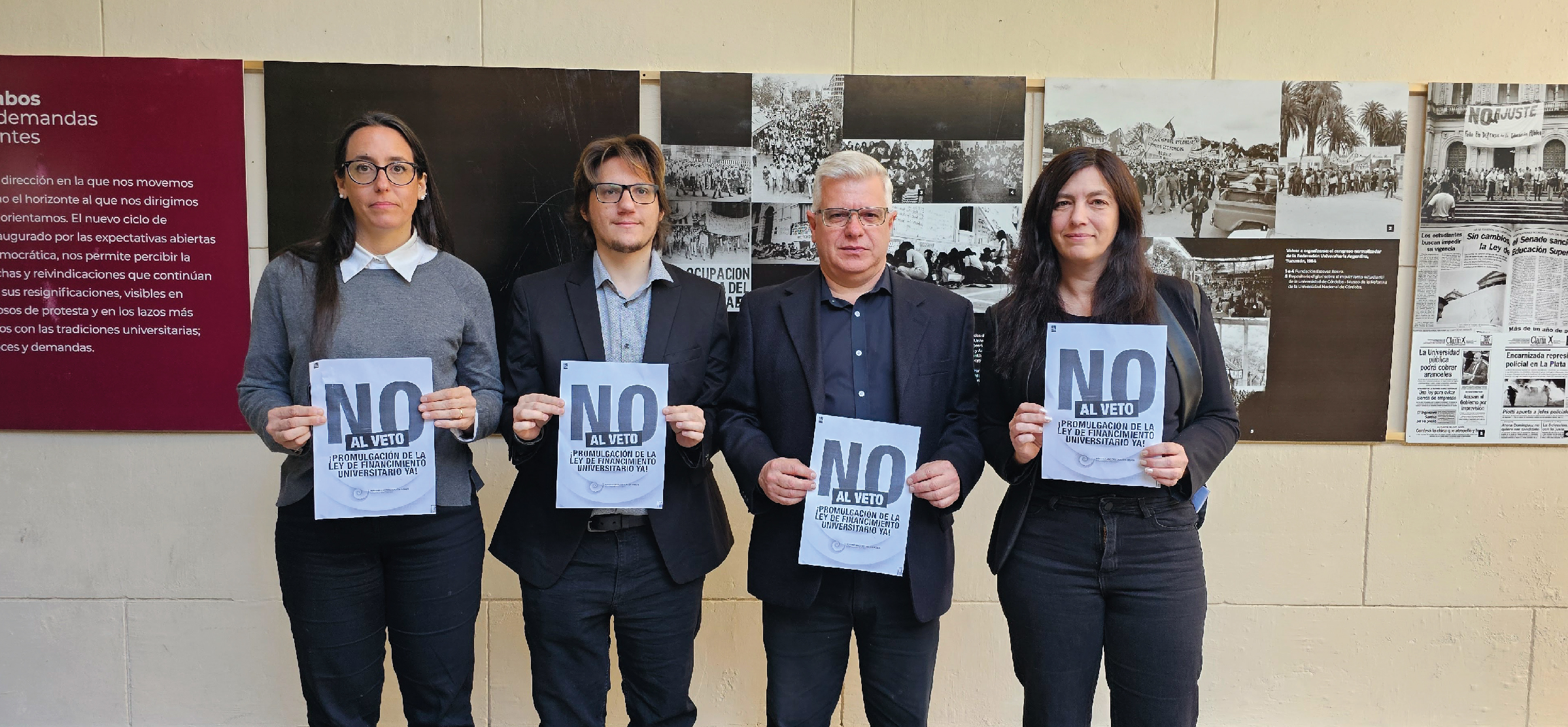 Muestra Itinerante “El Movimiento estudiantil de la Universidad a la calle”