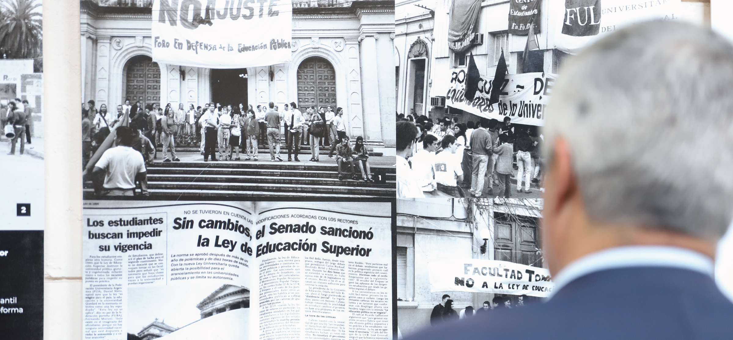 Muestra Itinerante “El Movimiento estudiantil de la Universidad a la calle”