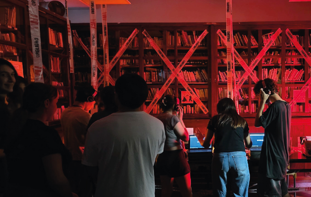 Muestra interactiva en Biblioteca
