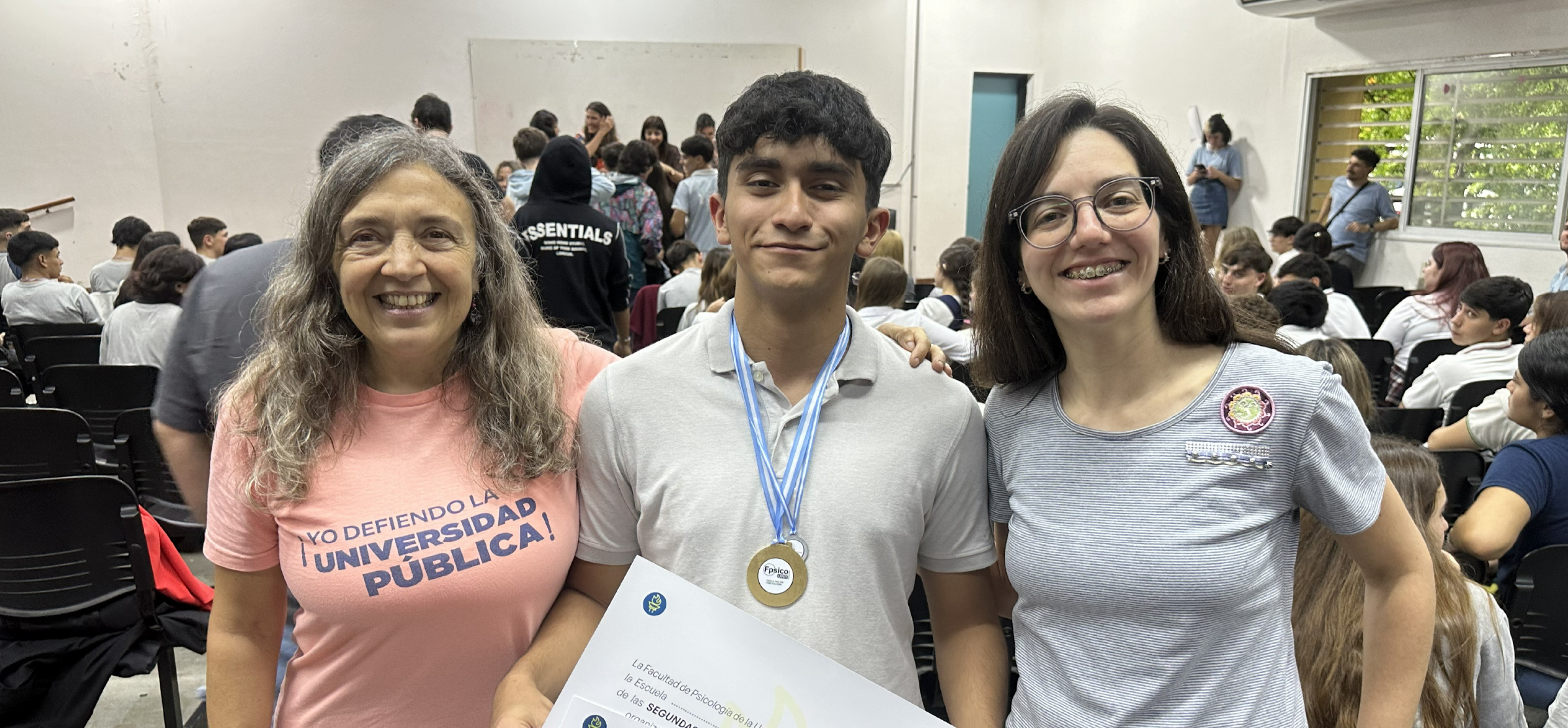 Medalla de oro en Olimpíadas de Psicología y Salud Mental