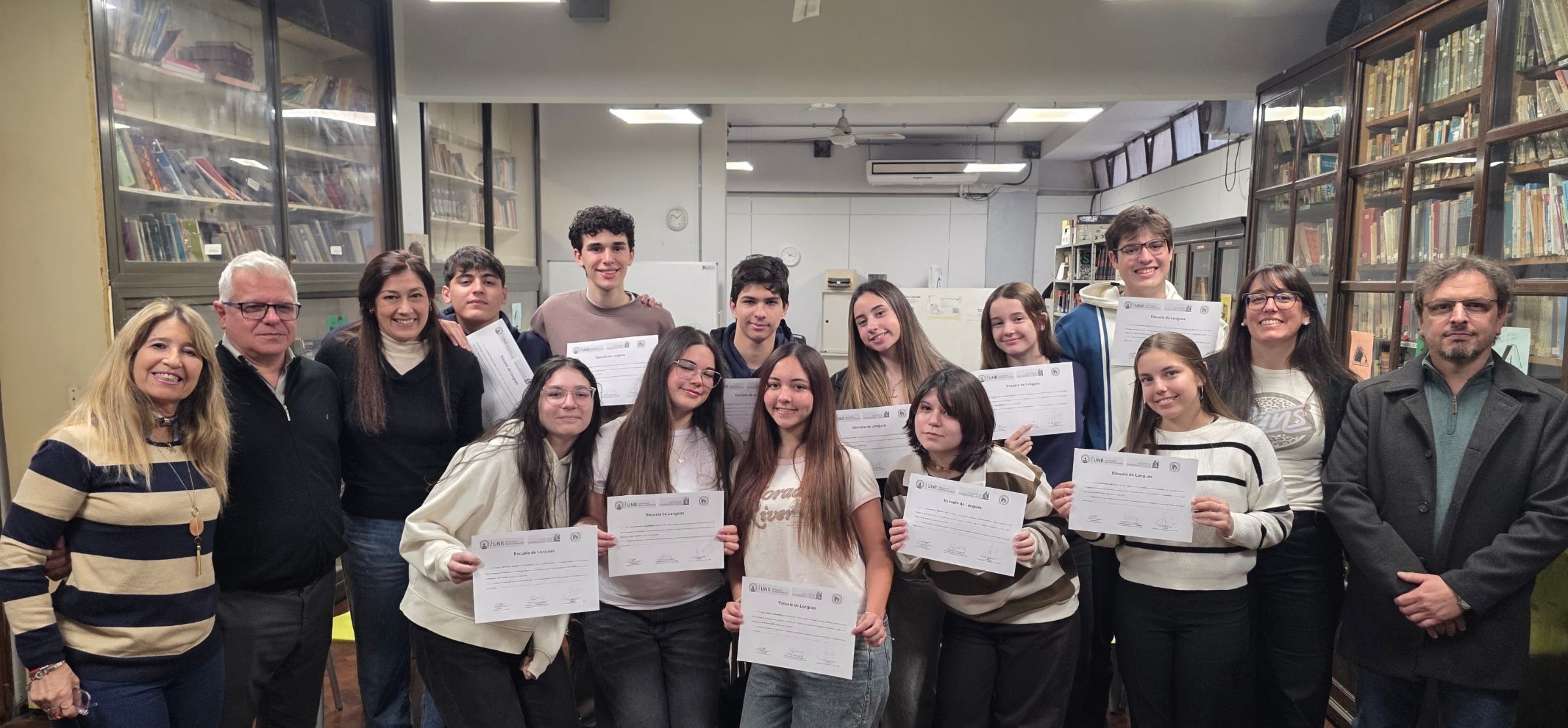 Entrega de Diplomas de Portugués