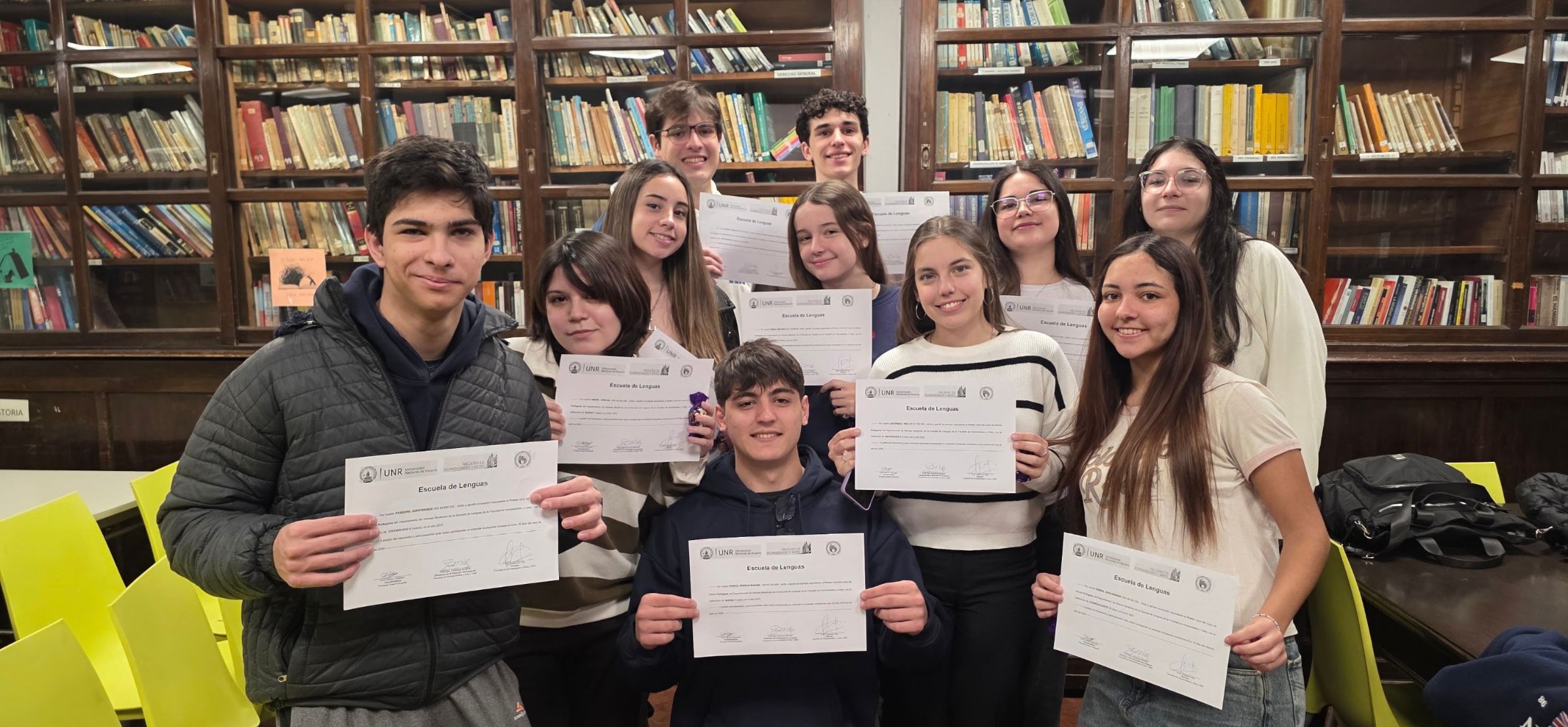 Entrega de Diplomas de Portugués